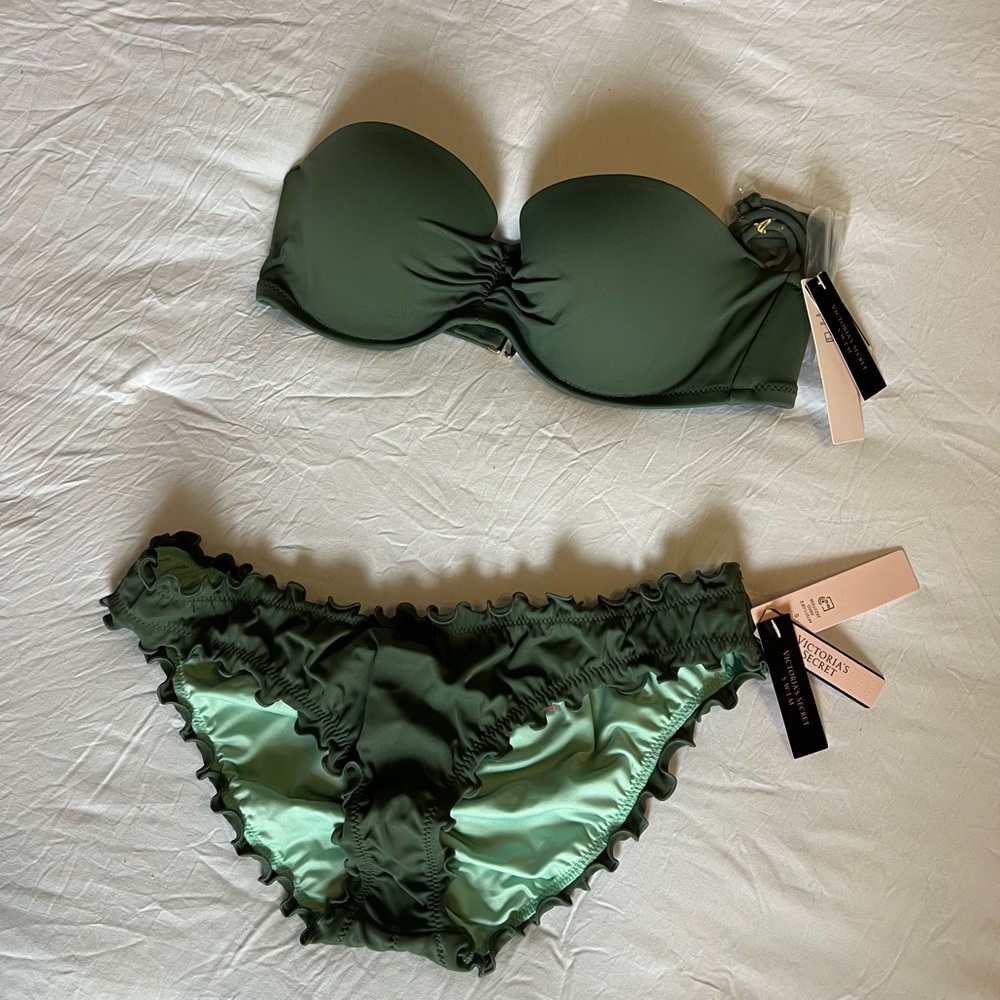 Victoria's Secret Olive Green Bikini - NWT